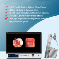 Série de soins pour animaux de compagnie Endoscope vétérinaire Système vidéo d'endoscopie tout-en-un 1080p équipement médical