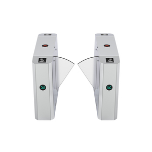 Système de contrôle d'accès par reconnaissance faciale et lecteur de code QR, tourniquet à barrière rabattable - Product Image 5