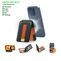 Imanes N52 con Succión Magnética para la Parte Trasera del Teléfono Móvil, Tarjetero Magnético para Hombre, Porta Tarjetas, Cartera Magnética