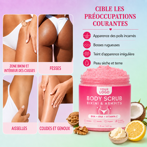 Summer Ready <b>Body</b> <b>Scrub</b> Targets Underarms Dull Rough Texture Brightens Dull Dry For Dry Sensitive Skin Bikini Armpit <b>Body</b> <b>Scrub</b> - Product Image 3