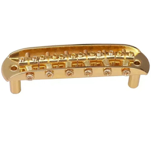 Puente de Guitarra de Metal Chapado en Oro de Alta Calidad para Guitarra FD Jmaster - Product Image 3