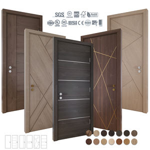 Portes en <span class=keywords><strong>bois</strong></span> pour chambre à coucher en gros en Chine, designs modernes, portes <span class=keywords><strong>d</strong></span>'<span class=keywords><strong>entrée</strong></span> en <span class=keywords><strong>bois</strong></span> pour salle de bain, portes intérieures pré-finiées, portes solides - Product Image 4