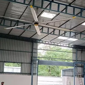 5.0m (16FT) giant warehouse ceiling fan with Permanent magnet synchronous motor