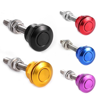 Kit de verrouillage rapide pour capot de voiture 22 mm avec bouton-poussoir et clip de fixation