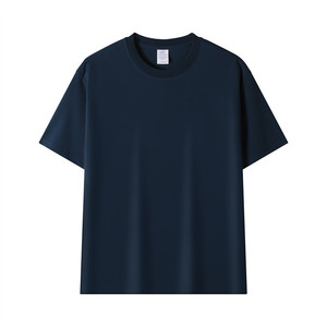 T-shirt à manches courtes personnalisé avec logo imprimé, grande taille, couleur unie, coton 240g, pour événements, uniformes de travail, publicité, vêtements de classe - Product Image 3