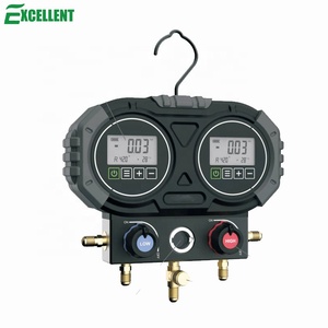 Zweiwege-Digital verteiler messgeräte für R22 R134a R410a R407 R502 - Product Image 2