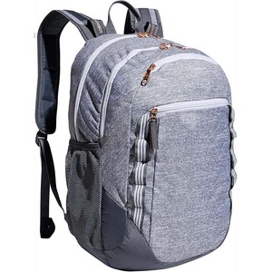 Sac à dos de travail, d'affaires, d'école, de collège, de marque ADDS, multi-poches, de haute qualité, noir, sac à dos de voyage personnalisé pour avion - Product Image 1