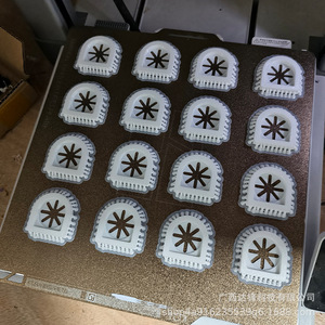 บริการพิมพ์ 3 มิติ สำหรับวัสดุ PLA PETG ABS ASA PAHT PA6 PA12 PPA PPS รับผลิตแบบแบทช์ ชิ้นส่วนที่ไม่ได้มาตรฐานตามสั่ง รูปทรงสี่เหลี่ยมผืนผ้า - Product Image 2