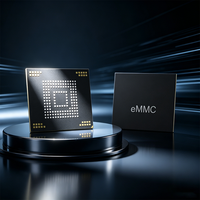 Chip Penyimpanan Komputer Industri Terbaik Pabrik 8Gb 16GB FBGA153 Chip Memori Kecepatan Tinggi EMMC IC Ponsel