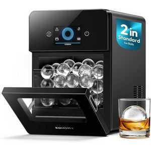 Euhomy Ice <b>Ball</b> Maker 2 in Standard <b>Sphere</b> Machine Countertop Home Use 2" Ice <b>Ball</b> Maker 40 Minutes Ice <b>Balls</b> Self-cleaning Ice - Product Image 1