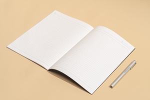 Cuaderno con Diseño de Patrones Científicos Vintage - Diseño de Origen de las Especies y Papel Ecológico Kraft - Product Image 5