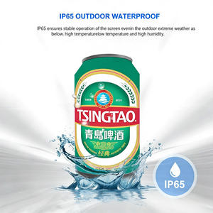 จอ LED รูปทรงกระป๋องเครื่องดื่มแบบโค้ง 360 องศา ติดตั้งบนล้อเลื่อนได้ สำหรับแสดงผลแบบไร้รอยต่อ - Product Image 5