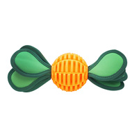 Jouet à mâcher résistant aux morsures pour chien, balle sonore TPR, distributeur de friandises, nettoyage des dents molaires, jouet interactif pour animaux de compagnie, vente en gros, exportation