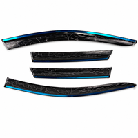 Kit de Protección Solar y Lluvia para Ventanas Laterales, 4 Piezas, Visera para Ventana, Protector de Lluvia, Deflector de Viento para ARCFOX Alpha S6 2025 2026