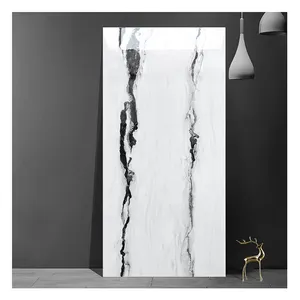 Hot Sale 90x180 Porcelanto Glossy Ceramic Tile For Floor Standard White Marble Porcelain Tiles