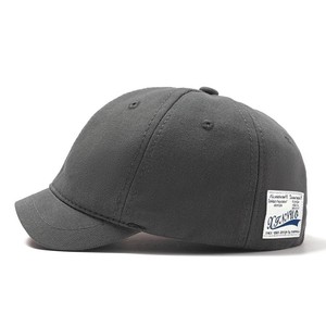 Gorra de Béisbol 9ZANVLO Negra de Algodón, 6 Paneles, Ajustable, Unisex, Estilo Casual, Color Sólido, Acabado Lavado, Logotipo en la Parte Trasera - Product Image 5