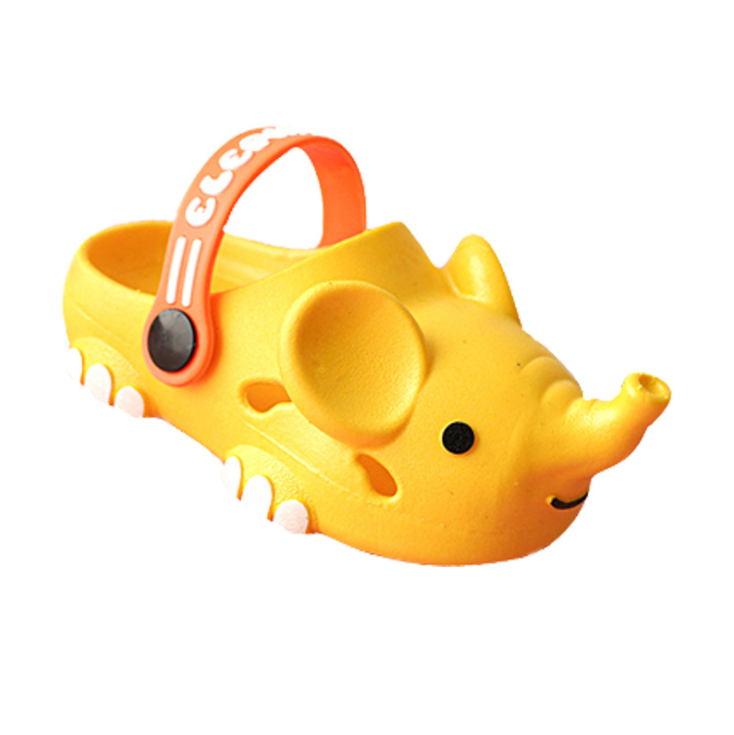 Elephant modelling children lovely garden shoes PVC sandals