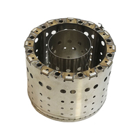 Pièces de chambre de combustion de moteur Inconel 718/713/738 pour services de coulée JetCat