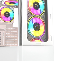 Casing Komputer Putih Kelas Atas TDI1104W Casing PC ATX Putih