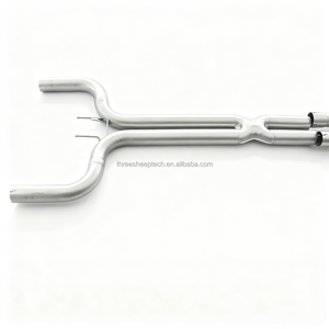 Tubos de escape Catback de alta calidad para Maserati <span class=keywords><strong>Levante</strong></span> 3,0 T 3,8 T Válvulas Silenciador Escape X-Pipe Sistema de escape con control remoto - Product Image 5
