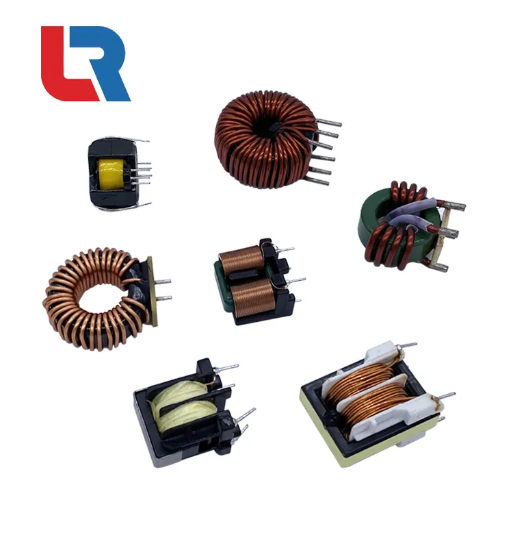 Transformador toroidal de salida personalizado, inductor de anillo de núcleo de ferrita, inductor EMI EMC, bobina de choque de filtro, inductor toroidal 77uh