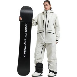 Veste de snowboard personnalisée unisexe, imperméable 15K, respirante 10K, isolée, coupe-vent, vêtements de ski - Product Image 4