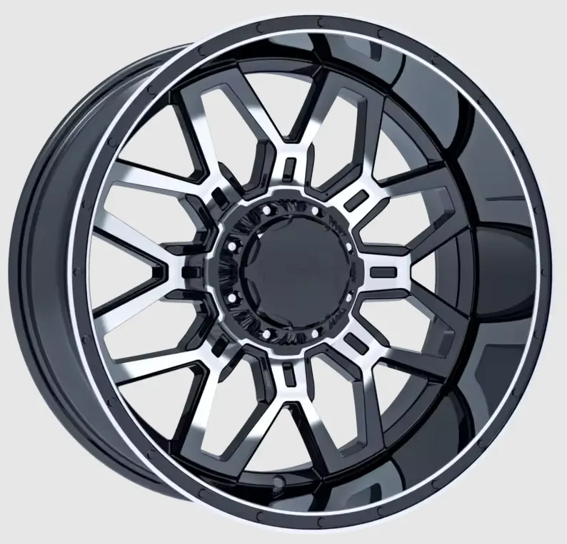 Jantes de liga leve para Dodge Ram 20*10J, rodas forjadas com desenho côncavo negativo deslocado para captador Jeep 5x127 6x139.7