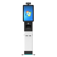 SIM-Karten-Ausgabeautomat Zimmerkarten-Hotel-Check-in-Zahlungskiosk mit ID-/Passscanner Gesichtserkennungskamera POS-System