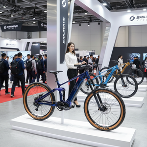 Sailingbikes 1000w e-bike vélo de montagne électrique suspension complète moteur mi drive ebike Offre Spéciale - Product Image 1