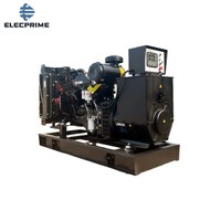 Générateur industriel robuste de 96 kW à châssis ouvert, diesel, conçu pour les opérations pétrolières en Arabie Saoudite, adapté aux environnements difficiles