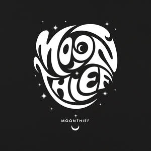 Camiseta de manga corta con estampado de cara de luna abstracta de Moonthief, jersey 100% de algodón para hombre, ecológico Q72 - Product Image 1