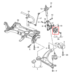 1K0407621F 1K0407621G 1K0407621C Cuscinetto Mozzo Ruota per <span class=keywords><strong>Volkswagen</strong></span> EOS Tiguan Sharan Scirocco Mogotan Golf Passat 2005-2019 - Product Image 5