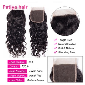 Cupones <span class=keywords><strong>de</strong></span> <span class=keywords><strong>Descuento</strong></span>: Cierre <span class=keywords><strong>de</strong></span> Encaje HD 4x4 con Línea <span class=keywords><strong>de</strong></span> Cabello Natural, Cabello Virgen Peruano, Cierre y Frontal <span class=keywords><strong>de</strong></span> Encaje HD 4*4 con Ondas <span class=keywords><strong>de</strong></span> Agua, Toppers - Product Image 6