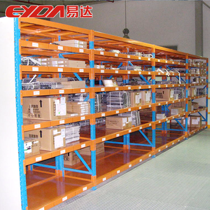 Estantería de 4 Niveles Ajustable para Trabajo Ligero, Acero Reforzado, Recubrimiento Electrostático en Polvo <span class=keywords><strong>Industrial</strong></span>, Anticorrosión, Estantería para Tarimas - Product Image 3