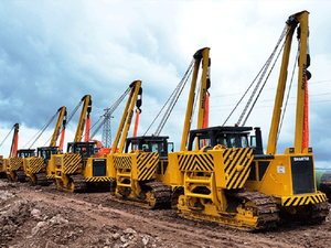 Mesin Pemasang Pipa Bawah Tanah Heavy Sideboom Pipelayer Classic Dozers SP70Y - Product Image 2