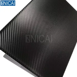 NICAI Car Wrap Vinyl 3D Carbon Fiber Warp Roll for Vehicle Interior Accessories Mobile Phone Car Sticker Vinyl Warp