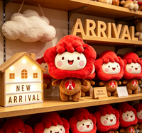 Peluche Mascotte Personnalisée Adorable Jouet en Peluche Doux de Dessin Animé pour Vente en Gros Cadeau Promotionnel OEM ODM Poupée en Peluche Personnalisée