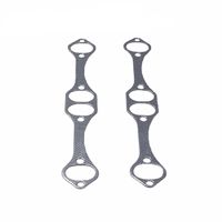 Kit de collecteur d'échappement à tube long en acier inoxydable poli pour Chevy 265-400 SBC V8 Camaro Chevelle Nova Malibu Vente en gros