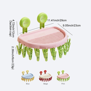 UFORU Cintre Pour Chaussette Cintre Multifonctionnel Cintre Mural Balcon Séchage Extérieur Porte-Vêtements - Product Image 4