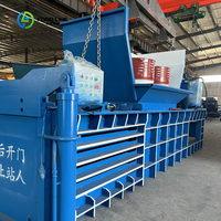 Presse compacteuse automatique hydraulique horizontale pour le recyclage du papier usagé et des métaux, machine à presser pour les bouteilles et les canettes en plastique