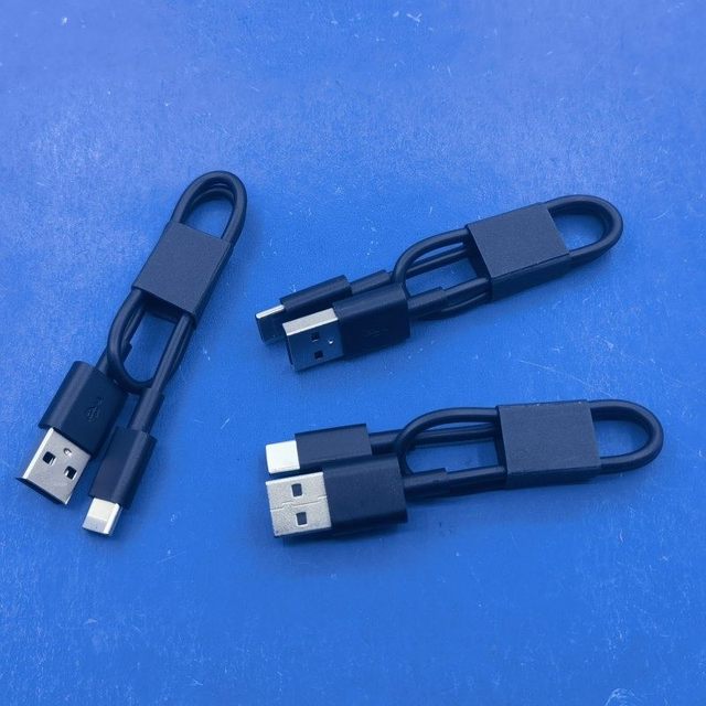 Type-C USB Two-Core PVC Jacket Charging Cable USB-A/USB-C Connectors 30cm Portable for Small Electrical Devices-Wholesale Price