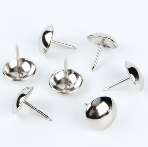 <strong>Brass</strong> Finish Upholstery <strong>Nails</strong>, Upholstery Tacks Furniture <strong>Nails</strong> Pins(11mm) - Product Image 6