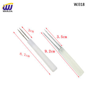 WANJIA Agujas <span class=keywords><strong>de</strong></span> Vacunación <span class=keywords><strong>de</strong></span> Plástico <span class=keywords><strong>de</strong></span> Doble Aguja, Agujas <span class=keywords><strong>de</strong></span> Inyección <span class=keywords><strong>de</strong></span> Pollo <span class=keywords><strong>de</strong></span> Metal <span class=keywords><strong>para</strong></span> Pollo, Aves <span class=keywords><strong>de</strong></span> Corral, Animales, Ganado - Product Image 2