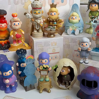 Figurine PVC Anime Bob l'Écolier Licorne Originale et Tendance, Boîte Mystère, Cadeau Artisanat de Bureau
