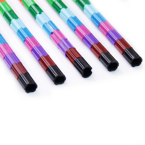 Mini pastelli di dimensioni, matita colorata a bastoncino solubile ad acquerello pastello a linea fine profumata personalizzata multicolore per articoli di cancelleria scolastica - Product Image 3