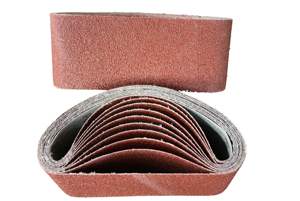 Hochwertiges 10x330mm Aluminiumoxid-Schleifband Polierband 36-120 #   OEM für Bandschleifer - Product Image 5