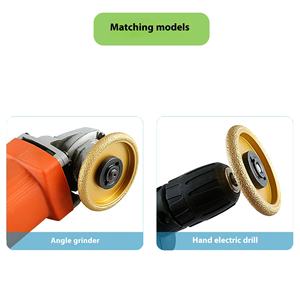 Disco abrasivo de borde de diamante soldado de alta dureza, 10mm de espesor, marca CSD, para columna romana, piedra, mármol, azulejo, <span class=keywords><strong>pizarra</strong></span> - Product Image 2