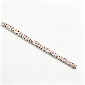 Breloques modulaires italiennes en acier inoxydable, motifs <span class=keywords><strong>animaux</strong></span> mignons, fruits, gâteaux, nœuds, aigle, interchangeables pour <span class=keywords><strong>bracelet</strong></span> <span class=keywords><strong>élastique</strong></span> modulaire - Product Image 6