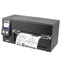 Printer Barcode industri termal delapan inci, tersedia