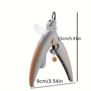 Coupe-ongles LED pour animaux de compagnie avec lumière pour toilettage canin, coupe-ongles en plastique rechargeables - Product Image 3